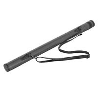 GEWA Etui pour archet avec sangle pour 2 archets de violon - coque rigide - fermeture éclair YKK - intérieur rembourré - Titanium - adapté à l'étui pour violon sac à dos Space Bag