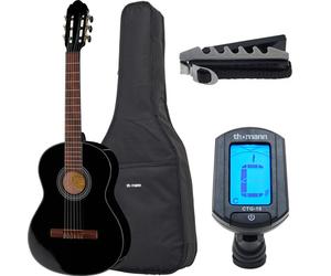 Gewa Gewa Student Black 3/4 Bundle
