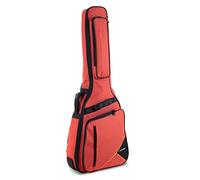 GEWA Gitarren Gig Bag Premium 20mm pour guitare western rouge (indéchirable et imperméable, Neck Protection System, sangles sac à dos de luxe, grand compartiment pour accessoires) 213202