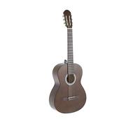 GEWA guitare de concert, guitare Basic, corps en tilleul, touche en bois de pakka, mécaniques chromées, 4/4 couleur noyer