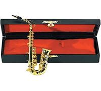 Gewa 980580 Instrument miniature Saxophone alto avec Etui 15 cm