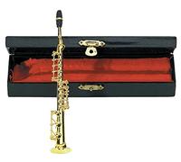 Gewa 980581 Instrument miniature Saxophone soprano avec Etui 15 cm