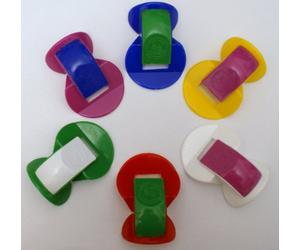 GEWA Lot de 6 flûtes nasales en plastique - Différentes couleurs - Instrument amusant populaire avec de nombreuses possibilités sonores