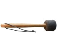 GEWA Mailloches grand tambour Tête feutrée 70 mm mi-dure Manche bois avec dragonne