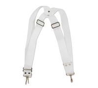 GEWA Sangle pour grosse caisse Marching Drum Nylon blanc 5 cm réglable avec mousqueton