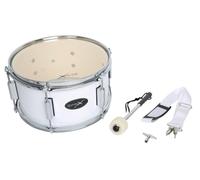GEWA Marching Drum, Tambour de marche 12 x 7", fût en bois blanc, incl. sangle et maillets
