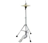 GEWA Pied de cymbale HiHat Junior HH-50 incl. cymbale HiHat 8", hauteur env. 50cm/70cm - PS803050