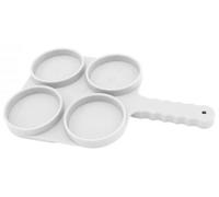 Gewa Plateau pour test de mammite - blanc pour le test des cellules du lait bleu
