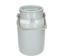 Gewa Pot à lait en plastique, 10 L Complet avec couvercle et qualité alimentaire