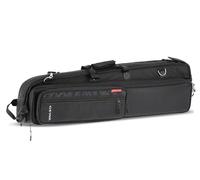 GEWA sac de transport Premium pour trombone (diamètre du pavillon jusqu'à 8,5") - Résistant à la déchirure et à l'eau - Poche pour accessoires - Bretelles de sac à dos/bandoulière - Noir