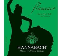 Hannabach cordes pour guitare classique Flamenco série 827 Low Tension jeu de 3 cordes aiguës Made in Germany - 8278LT
