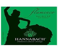 Hannabach cordes pour guitare classique Flamenco série 827 Low Tension jeu de 3 cordes basses Made in Germany - 8277LT