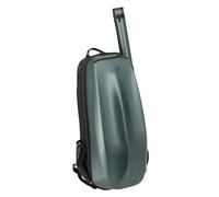 GEWA Space Bag Vert avec étui à archet - Étui/sac à dos pour violon 4/4-3/4 - Couvercle extérieur en polycarbonate - Dos ergonomique - Compartiments pour accessoires