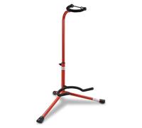 GEWA Support de guitare Classic - pour guitare acoustique et guitare électrique - fermeture en caoutchouc - surface de support 56x34 cm - rouge - GS-10RD