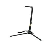 GEWA Support de guitare De Luxe - réglable en hauteur 60-83 cm - pour guitare acoustique et guitare électrique - rembourrage doux - noir - GS-30B