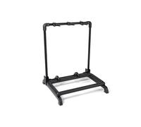 GEWA Support de guitare Multistand GS-103B – réglable pour 3 instruments, noir, compatible Roundback
