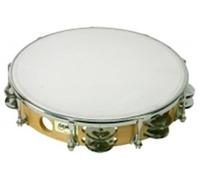 Gewa Tambourin Traditionnel avec Cymbalettes 10" Double Rangée
