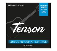 GEWA TENSON Jeu de cordes pour guitare acoustique, 80/20 Bronze, light .012-.053