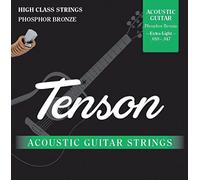 GEWA TENSON Jeu de cordes pour guitare acoustique, Phosphor Bronze, extra-light .010-.047