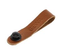 GEWA Tie Strap sangle en cuir pour fixation sangle de guitare, cuir véritable, circonférence de la boucle 17cm, pour guitares et ukulélés sans bouton de sangle, brown - marron