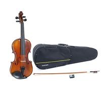 GEWA Violon, Garniture de violon série Maestro 1 VL 3, 1/2 Prêt à jouer incl. étui de forme, archet Massaranduba et cordes Larsen Aurora