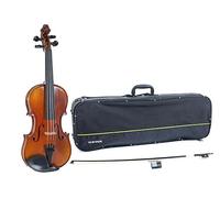 GEWA Violon, Garniture de violon série Maestro 1 VL 3, 4/4 Prêt à jouer incl. valise pour violon, archet en carbone et cordes Il Cannone