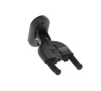 GEWA WallGrip GH-80B Support mural pour guitare acoustique, électrique, basse, rembourrage en silicone antidérapant, flexible, réglable, noir