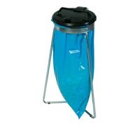 GEWA-Werth gewa Collecteur de déchets 1x120 l stat. avec couvercle noir Quantité:1