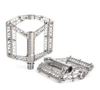 GEWAGE Pédales de vélo en titane ultra légères avec impression 3D - Design industriel - Compatibilité universelle pour vélo de route, VTT, vélo gravel et vélos de banlieue