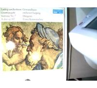 Gewandhausorchester Leipzig: - Ludwig van Beethoven, Sonfonie Nr.7 A-dur 0p. 92 gespielt vom Gewandhausorchester Leipzig, Dirigent Franz Konwitschny; Erscheinungsjahr 1968 von der Gesamtausgabe der IV. Teil;