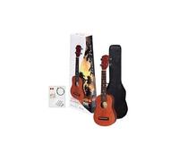 Instrument ancien et ethnique GENERIQUE GEWApure Ukulele ALMERIA Player Pack set rouge/marron