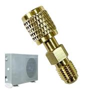 Gewindeanschluss Kältemittelbehälter Kältemittel Schlauch Adapter | Mit Linksgewinde 1/4 Zoll Anschluss Für Split-Klimageräte