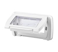 Gewiss 22461 Plaque étanche 4P pour interrupteur, blanche