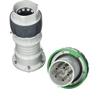 Gewiss 63 IEC - Prise téléphone portable HP IP66 - 69 3 pôles + neutre + terre 125 A 50 V 2H