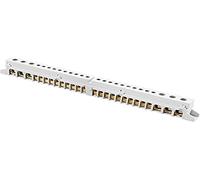 Gewiss - Bloc terminal 12 positions, 36 contacts, Bornier N 3 x 25 - 10 x 10, Bornier T 3 x 25 - 10 x 10 mm, Fixation par vis, Plastique, -20°C à 75°C, 4 et 6 AWG