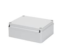 Gewiss Boîte de dérivation GW44208 – Couvercle bas à vis – IP56 – 240x190x90 mm – Gris