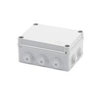 Gewiss BOÎTE de DÉRIVATION avec COUVERCLE BAS et VIS À 1/4 de TOUR - IP55 - DIMENSIONS INTERNES 150 X110 X 70 - PAROIS avec PASSE-FILS À GRADINS À enTRÉE DIRECTE