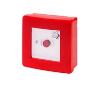 Gewiss - Boîtier d'urgence avec bouton lumineux et deux contacts.