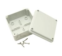 Gewiss GW 44 204 Jonction Boîte Ip56 Vissé Couvercle Gris 100 x 50mm