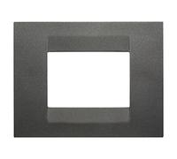 GEWISS gw16403 VA Chorus Geo Plaque, 3 positions, ardoise