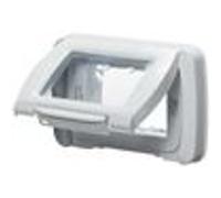 Gewiss GW22461 boitier de prise de courant Blanc Blanc G