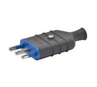 Gewiss GW28006 Fiche 250 V 16 A S17 Gris