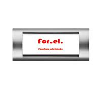 Gewiss GW32076 Plaque 6 Postes Chrome Doux