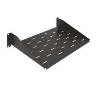 Gewiss GW38607 Acier Tablette fixe, Noir, 19", 260mm Profondeur