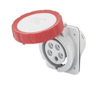 GEWISS GW62232H - Prise Fixe D'Encastrement 10 HP IP67 3P+N+T 16A 400V 6H