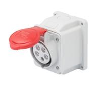 Gewiss Socle mural femelle IEC GW62420 – 10° – 3P+N+T 32A 400V 6H