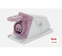 GEWISS GW62538 Prise Fisse 16 20-25 2P IP 44 Violet