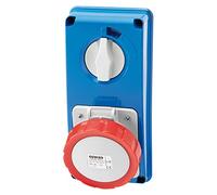 GEWISS GW66308N PR.BL IP67 S.F.3P+T 16A 400V 6H SBF