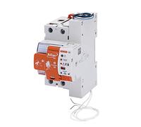 Gewiss GWD4817P Restart Rd Pro 2 broches couplé avec engrenage différentiel 25 A Idn = 0,03 à 230 V 3 modules EN 50022