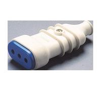 Gewiss Prise Mobile, Standard italien, 2P+T 10A 250V AC, Type P11, blanc